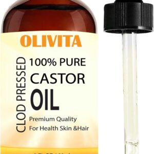 Olivita Pure Castor Oil Organic Cold Pressed Unrefined, Caster Oil
